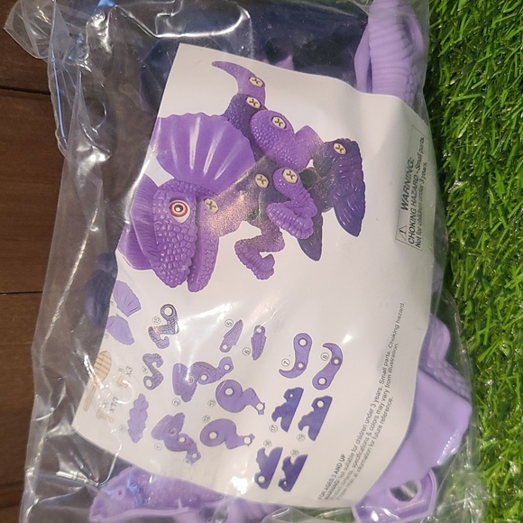 DINOSAUR building play set of 5 DINOSAUR, Age 3+, NWT, NIB 164 pcs - Picture 5 of 9